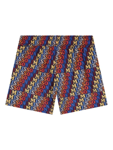 Kąpielówki dziecięce Missoni czerwone