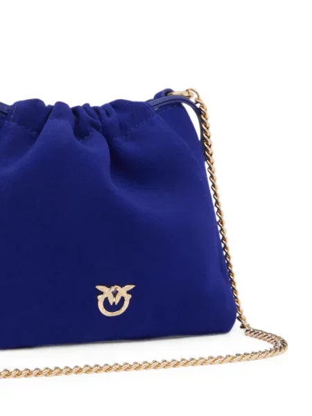Φλοράλ clutch Pinko μπλε