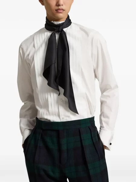 Καπιτονέ kαρό σκαρπινια Polo Ralph Lauren κοτλέ πράσινο