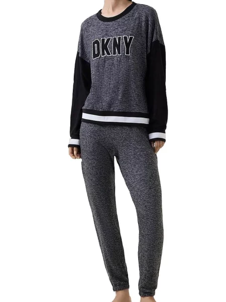 Костюмная пижама Dkny черная