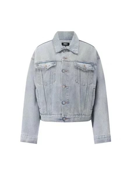 Kurtka jeansowa Maison Margiela niebieska