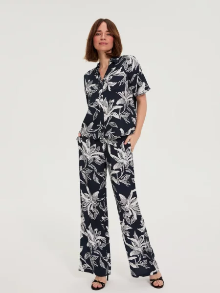 Pantaloni Marisse albastru