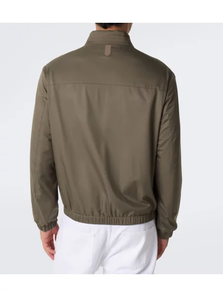 Reversibil geacă Canali verde