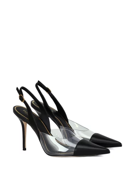 Pantofi cu toc Potamy slingback negru