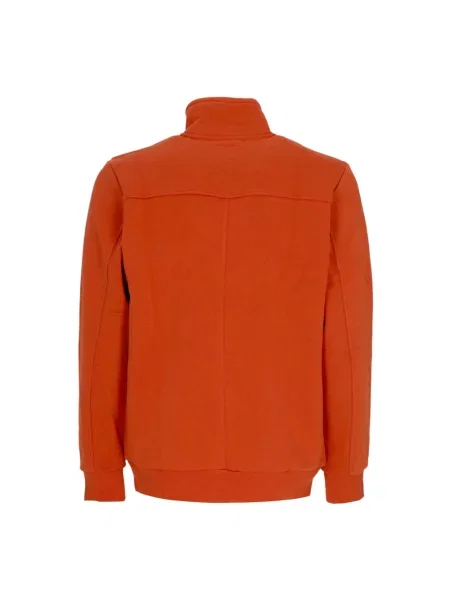 Bluza 47 Brand z wysokim kołnierzem pomarańczowa