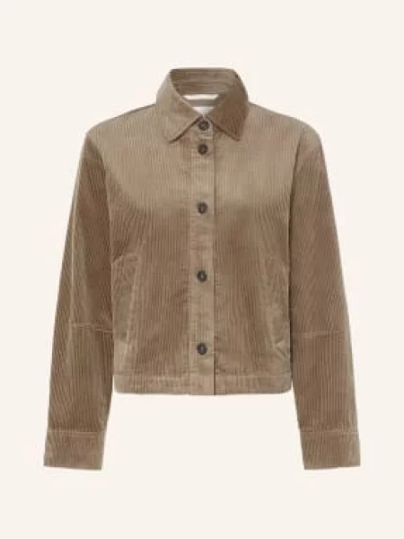 Marc O'polo Koszula Wierzchnia Z Sztruksu beige beżowa