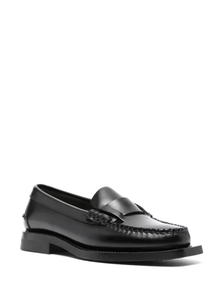 Pantofi loafer Hereu din piele negru