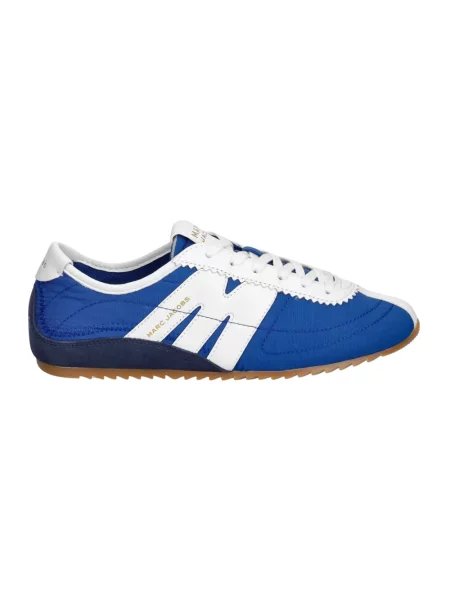 Sneakersy Marc Jacobs skórzane niebieskie