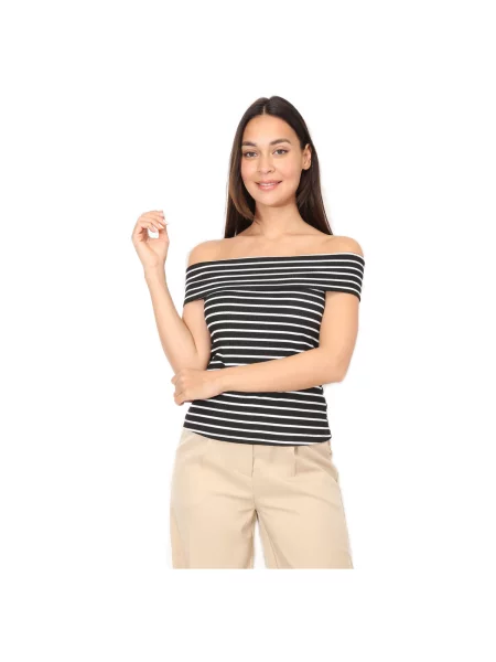Top La Modeuse crna