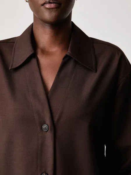 Шерстяная рубашка Trussardi
