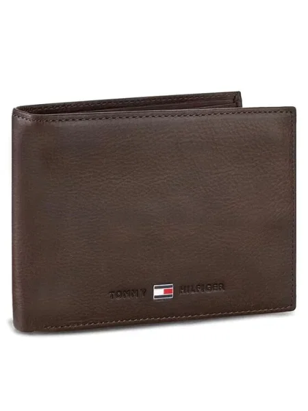 Geantă Tommy Hilfiger din piele maro