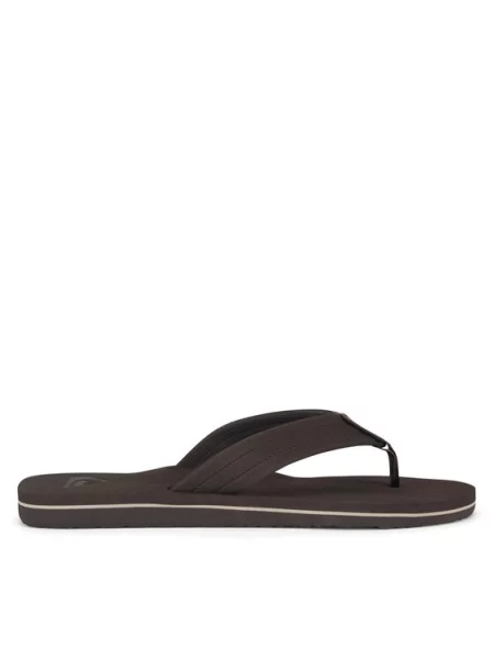 Quiksilver В'єтнамки MOLOKAI LAYBACK TEXTURED коричневий