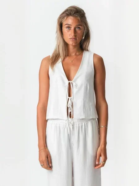 TEESHOPPEN Vestă Hoer alb