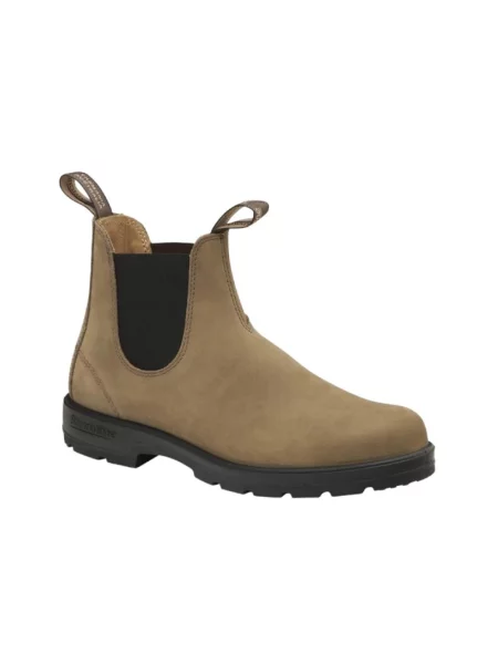 Botki Blundstone z nubuku zielone
