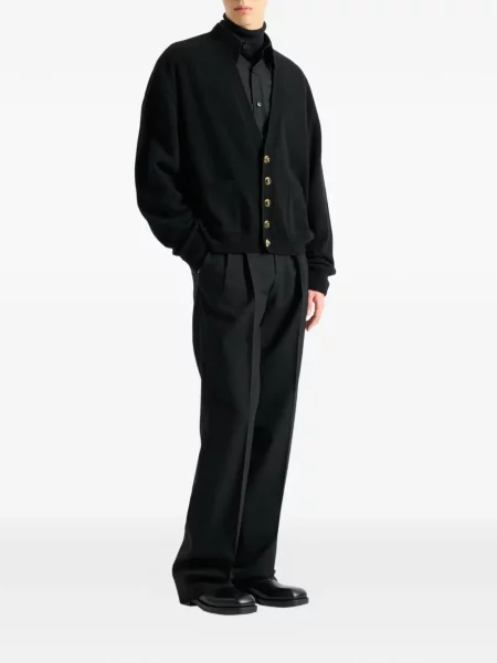Cardigan Balmain din cașmir negru