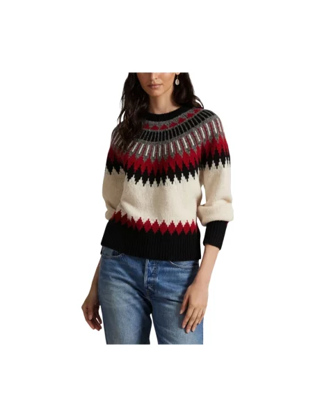 Sweter z dzianiny z mieszanki wełny i kaszmiru Polo Ralph Lauren beżowy