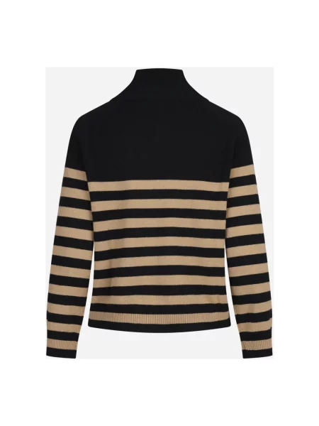 Sweter Kangra wełniany czarny