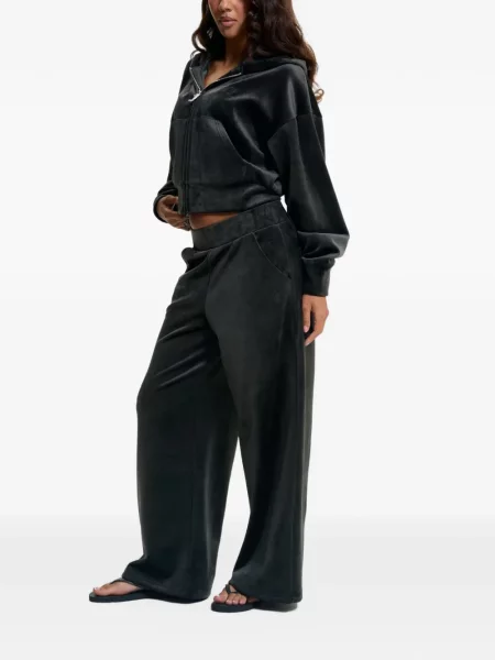 Είδος βελούδου hoodie Juicy Couture γκρι
