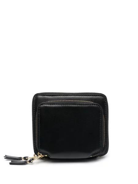 Portofel Comme Des Garçons Wallet din piele negru