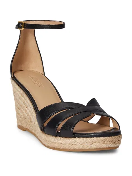 Lauren Ralph Lauren Sandali NELLIE' črna