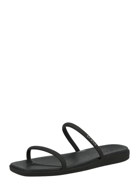 Pantofle Crocs na ramínka černé