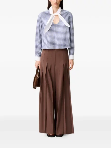 Pantaloni Claudie Pierlot maro