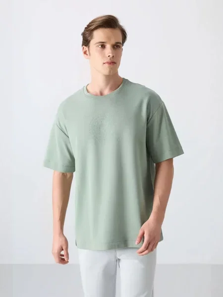 Tommy Life Majica pastelno zelena
