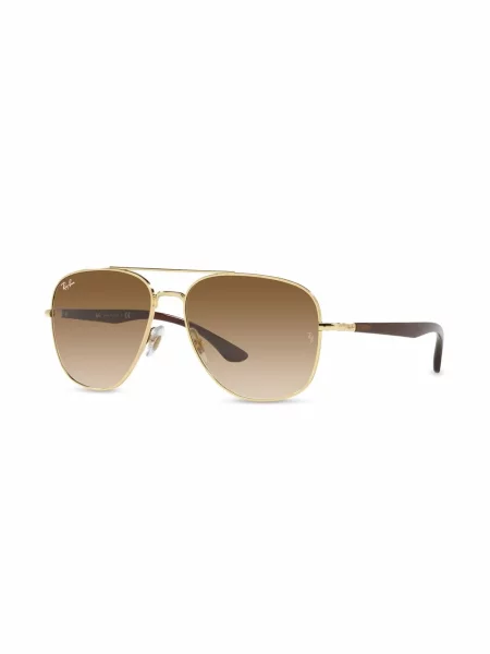 Saulės akiniai Ray-ban auksinė