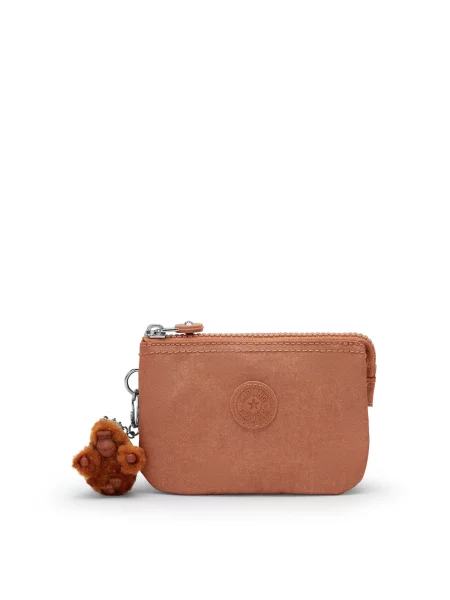 KIPLING Portofel Creativity S ruginiu maro