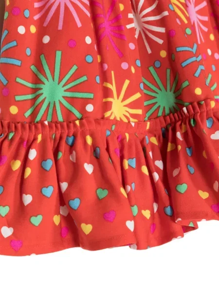 Spódnica dziecięca Stella Mccartney czerwona