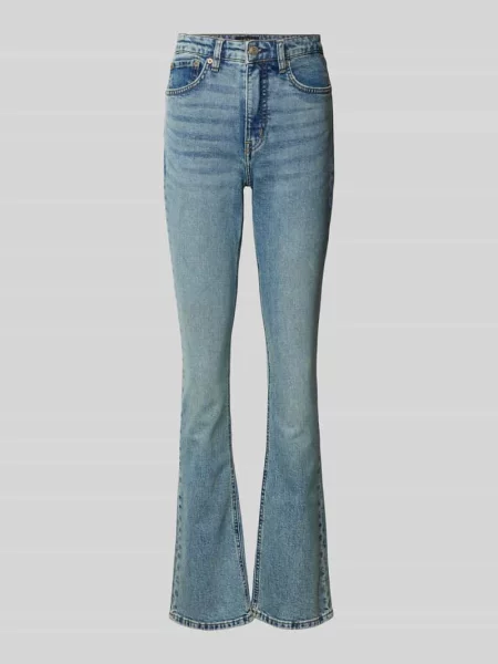 Jeansy rozkloszowane z 5 Lauren Ralph Lauren niebieskie