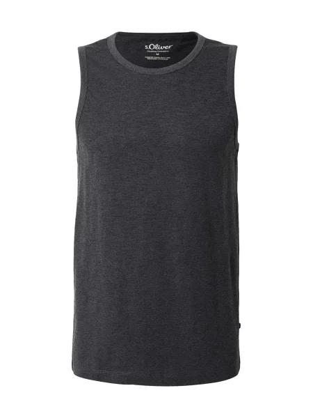 S.Oliver Tricou metalic gri