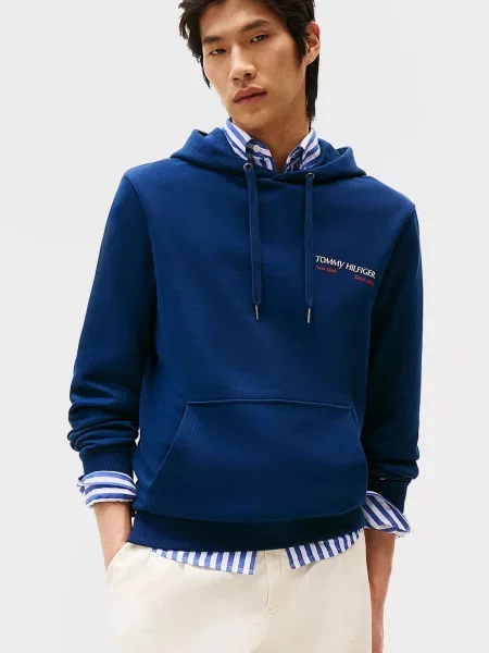 Толстовка Tommy Hilfiger синя