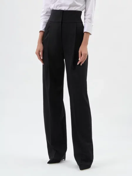 Брюки Elisabetta Franchi черные