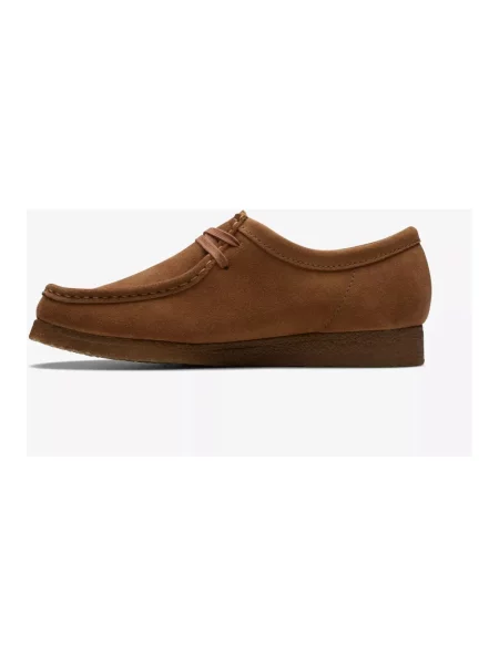 Półbuty Clarks Originals zamszowe brązowe
