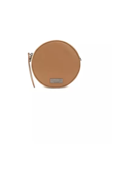 Torebka crossbody Pompei Donatella skórzana brązowa