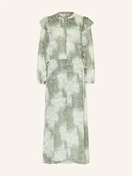 Sukienka maxi Inwear w kwiatki zielona