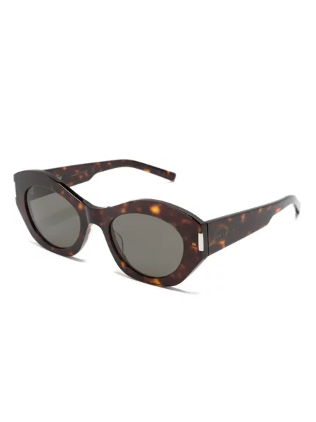 Okulary przeciwsłoneczne Saint Laurent Eyewear brązowe