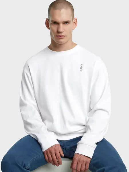 Лонгслів G-star Raw білий