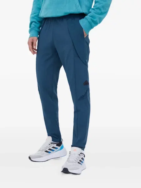 Sneakerși Adidas Terrex cu dungi plasă cu imagine negru