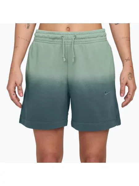 Pantaloni scurți pentru femei Nike Sportswear Phoenix Fleece Mid-Rise steam/mineral slate