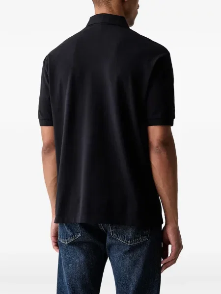 Polo Armani Exchange με σχέδιο μαύρο