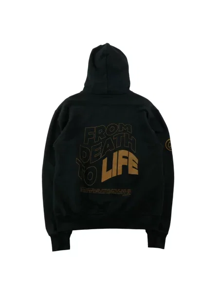 Second life Bluza z kapturem Risen Stan bardzo dobry czarna