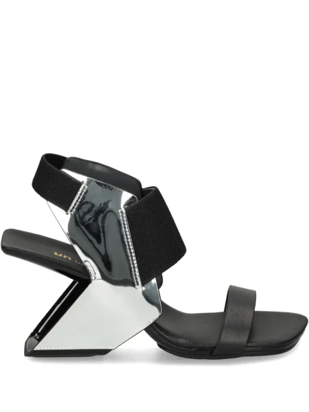 Sandale United Nude din piele argintiu