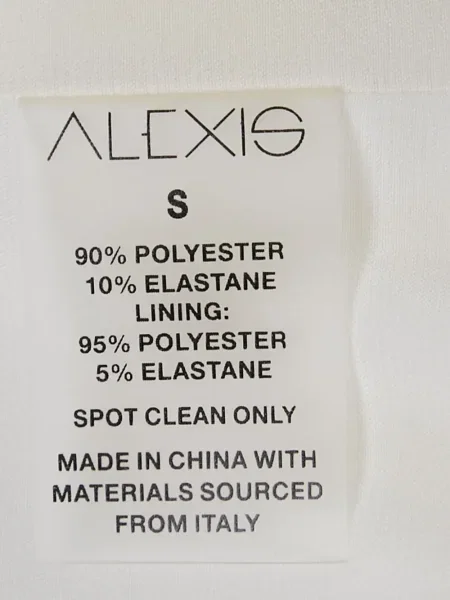 Odgovarati haljina bez rukava Alexis bez rukava bijela