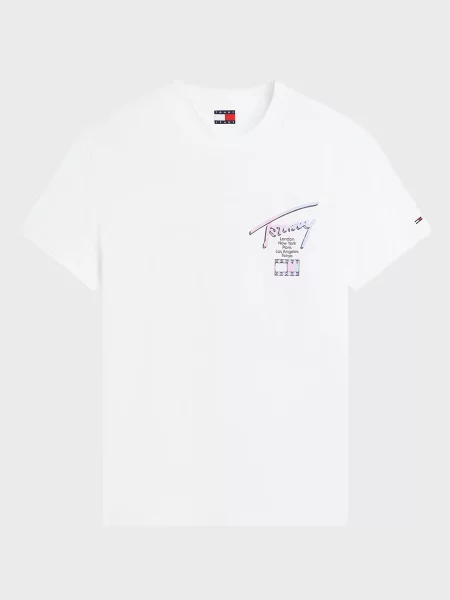 Футболка Tommy Jeans біла