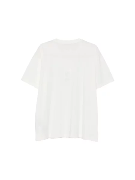 Koszulka Mm6 Maison Margiela z krótkim rękawem biała