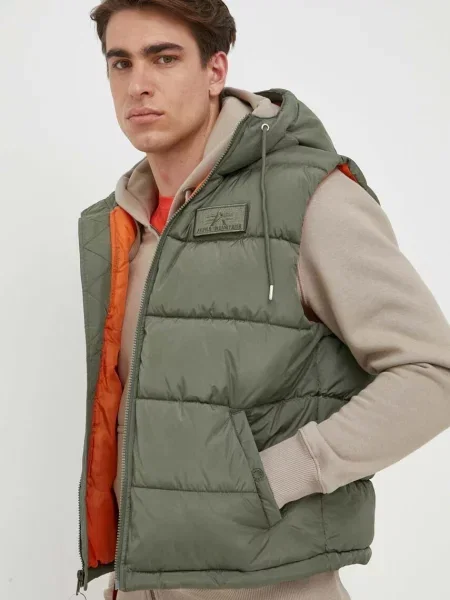 ALPHA INDUSTRIES Vestă kaki