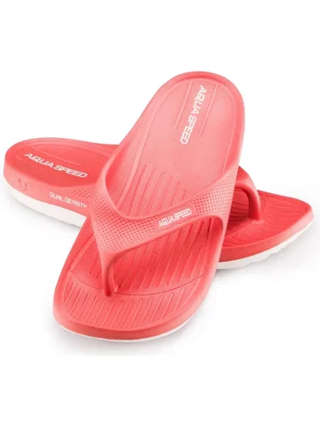 Klapki basenowe japonki Aqua Speed Alcano pomarańczowe