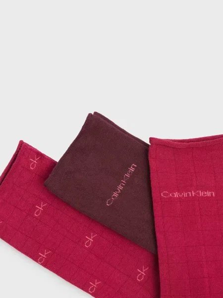 Носки Calvin Klein бордовые